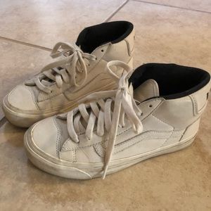 Vans high top ivory
